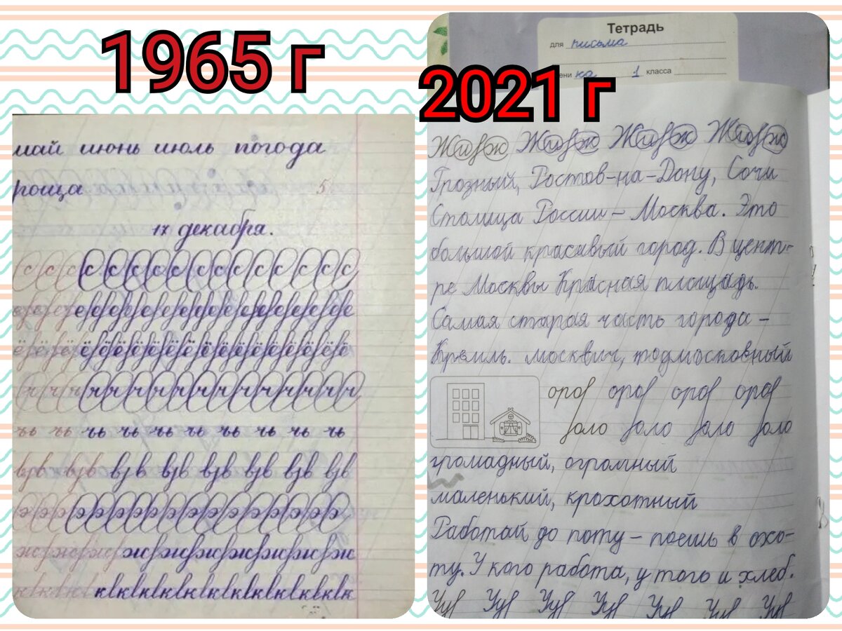 Секрет красивого почерка советских школьников. Можно ли его повторить  сейчас | Заметки мамы-училки | Дзен