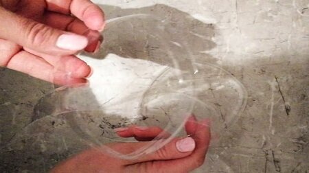 Отрезала 4 кольца примерно 2 см шириной