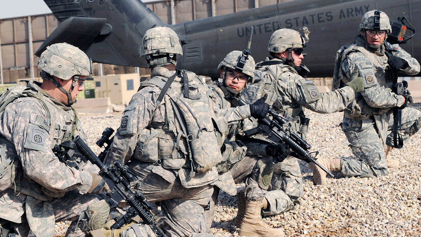 Американские солдаты в Ираке.