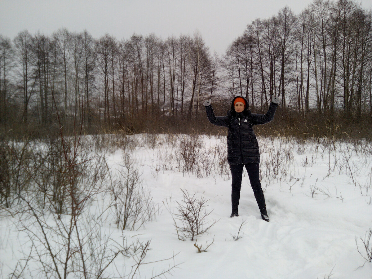 Юлия, фото из ее личного архива. На острове Эльдорадо зимой
