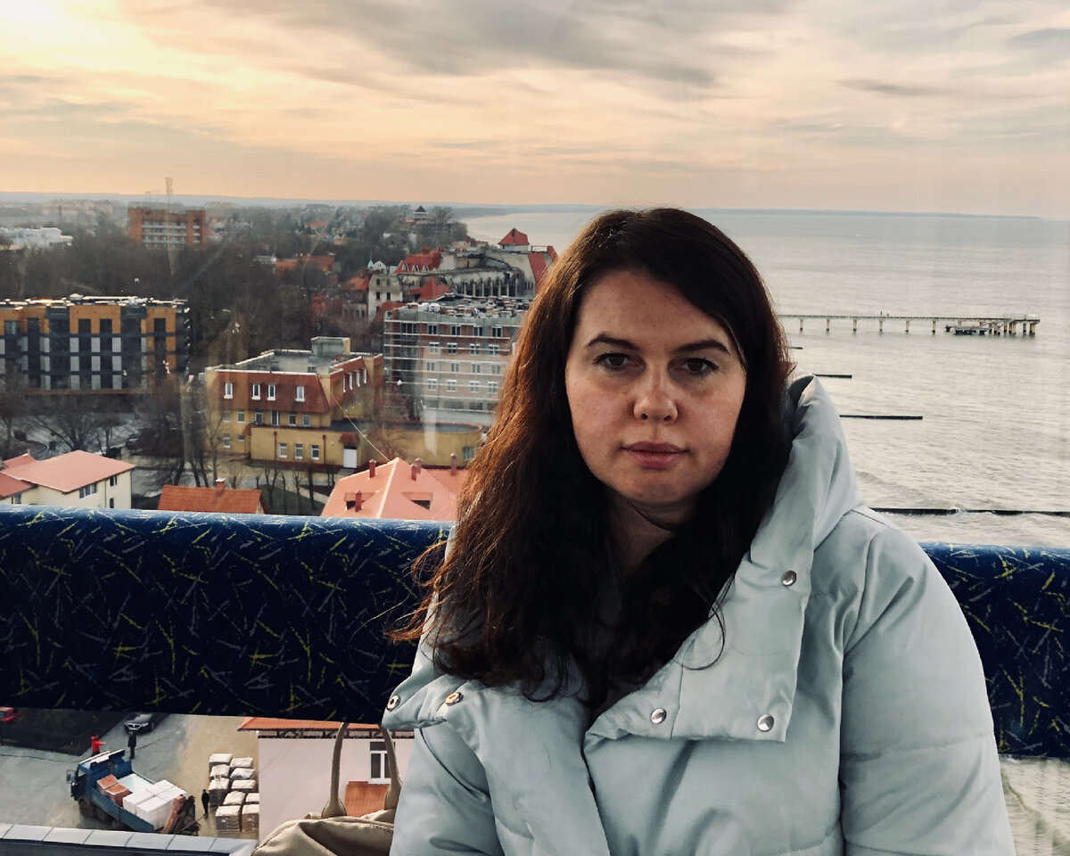 На колесе обозрения в Зеленоградске