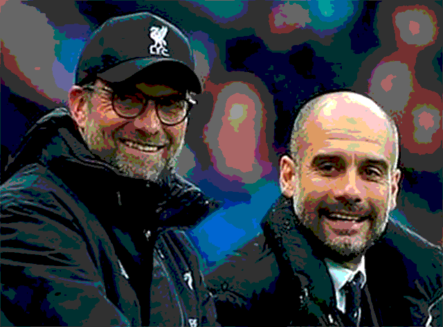 Югрен Клопп и Хосеп Гвардиола