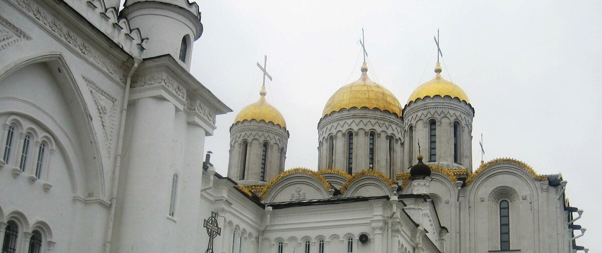 Успенский собор. Город Владимир. Место погребения Михаила Юрьевича. 