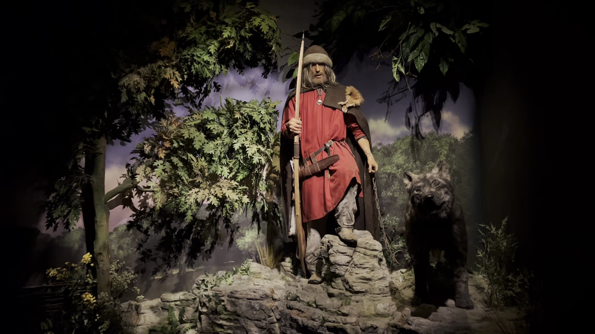 Фото сделано мною в музее Jorvic Viking Centre.
