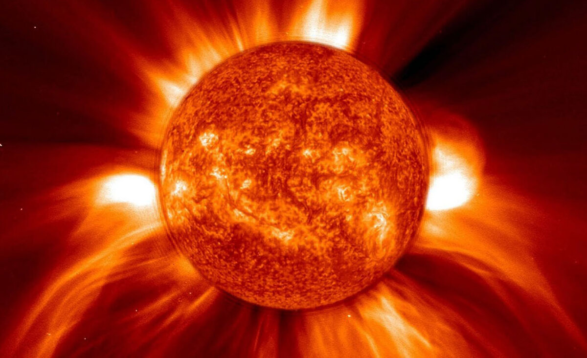 Солнце-звезда в центре Солнечной системы.