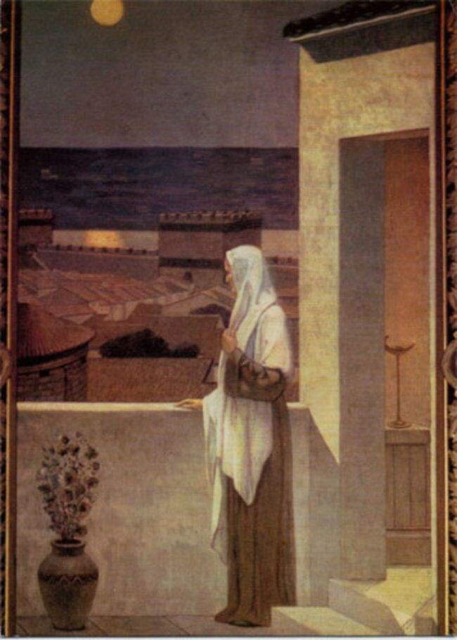 Святая Женевьева, созерцающая Париж