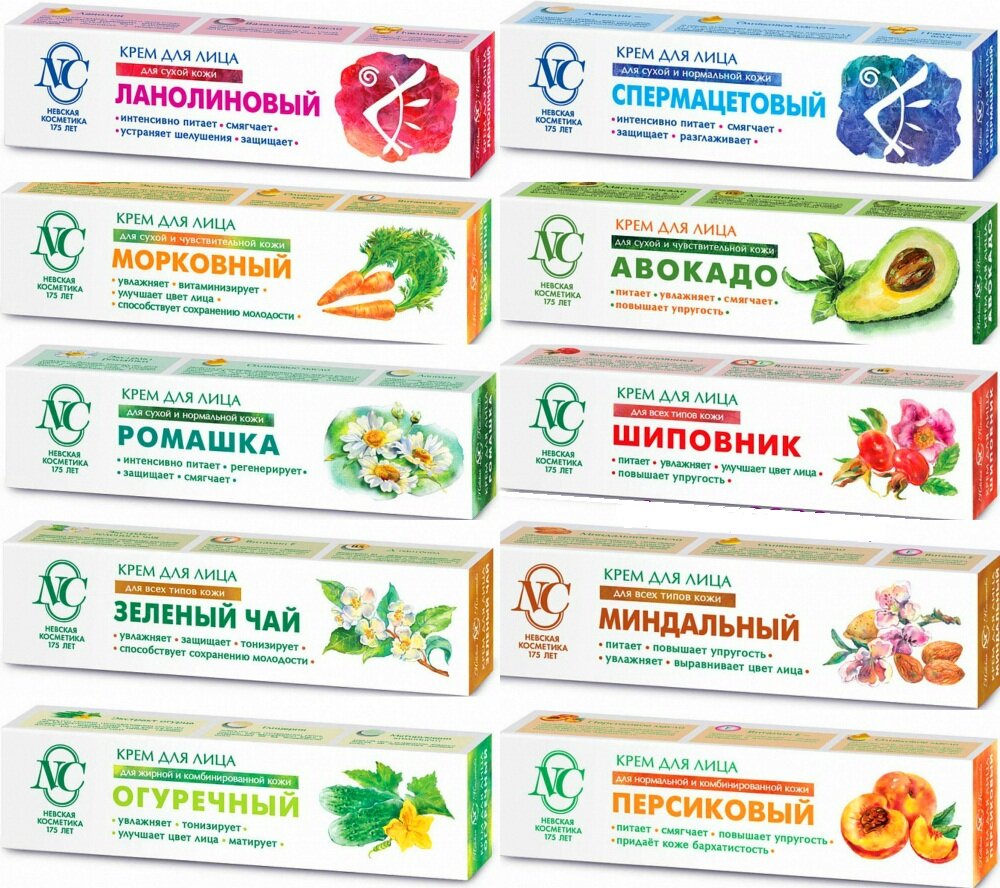Популярные кремы для лица от Невской косметики. Какие брать, а какие ...