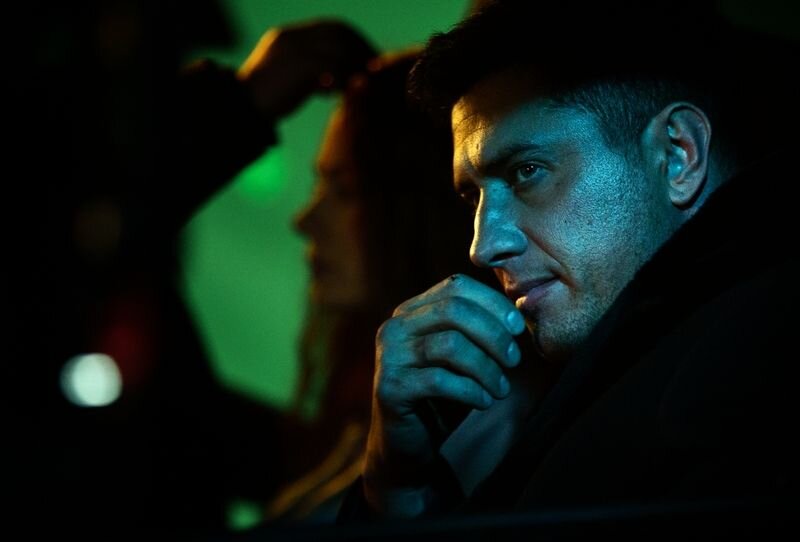 Кадр со съемок 4-го сезона сериала «Мажор»