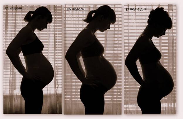 Беременность: как понять, что живот опускается
