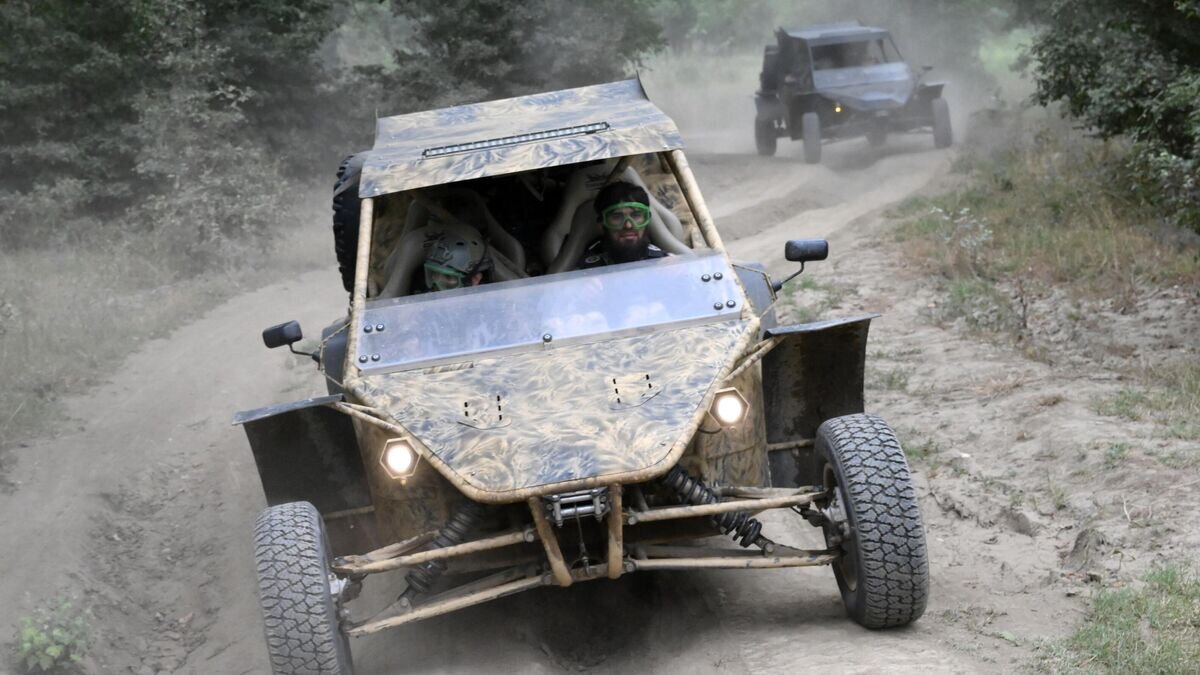    Багги "Чаборз", собранные в цехе на территории Российского университета спецназа в Гудермесе© РИА Новости / Илья Питалев