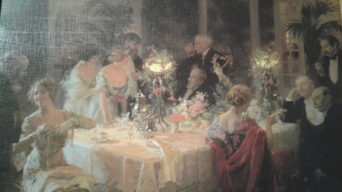 Аристократы празднуют