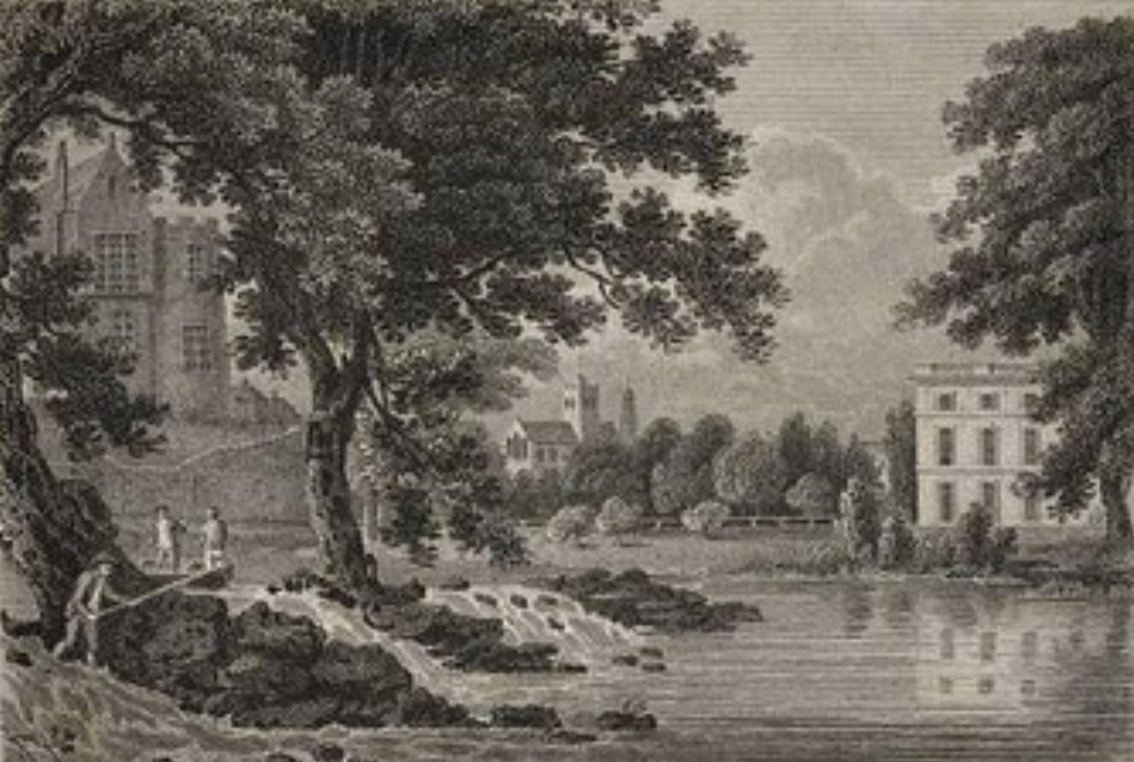 Старый набросок города Килкенни