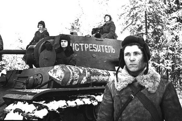 Экипаж КВ. Фото в свободном доступе. 