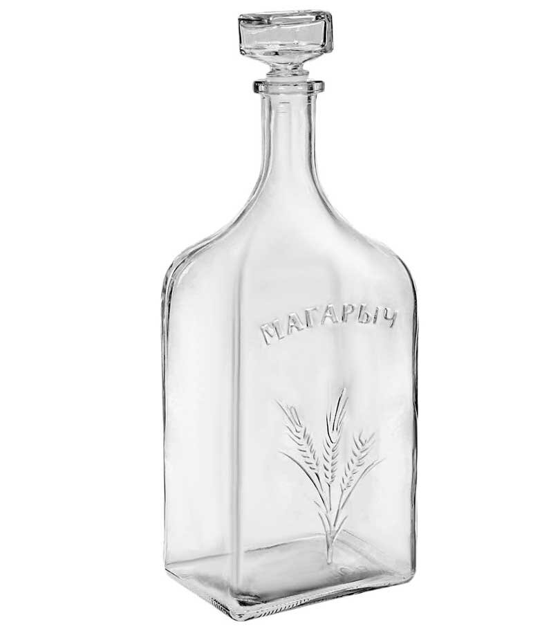 В этой бутылке самогон настолько крепкий  и чистый, что бутылка кажется пустой из-за прозрачности содержимого:)