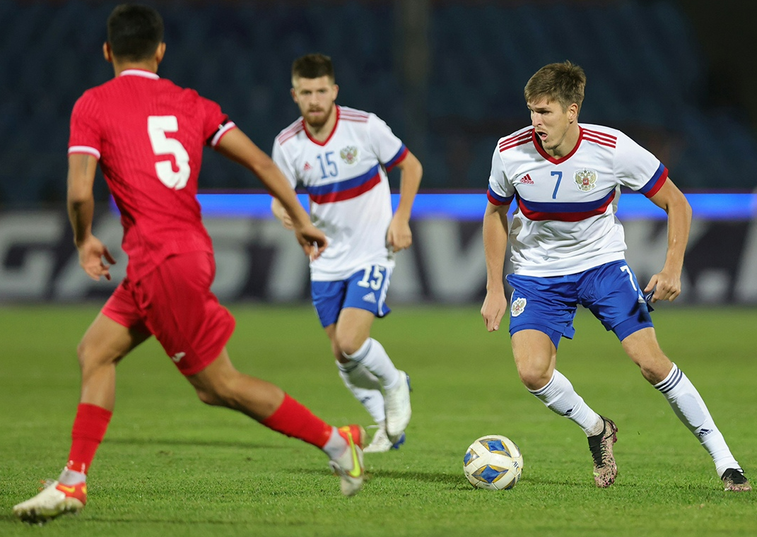 Сборная России в Бишкеке не убедила. Фото: РФС