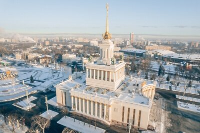    ВДНХ в Москве © Страница Сергея Собянина в социальной сети "ВКонтакте"