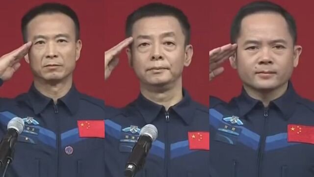    Экипаж космического корабля «Шэньчжоу-15» Цитата из видео «神舟十五号飞行乘组亮相» China News Service