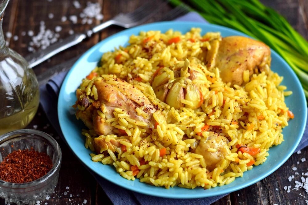 Приготовить вкусный плов из курицы фото