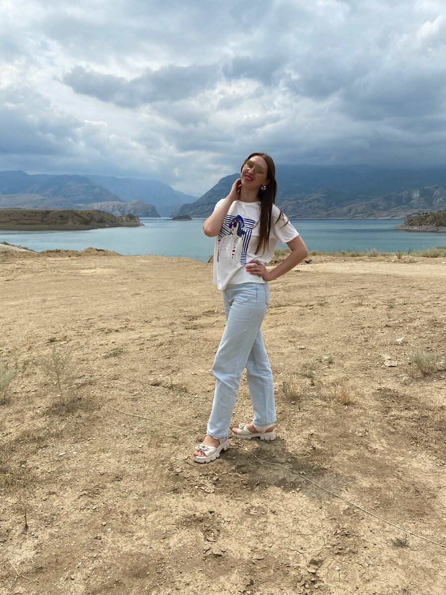 Чиркейское водохранилище 