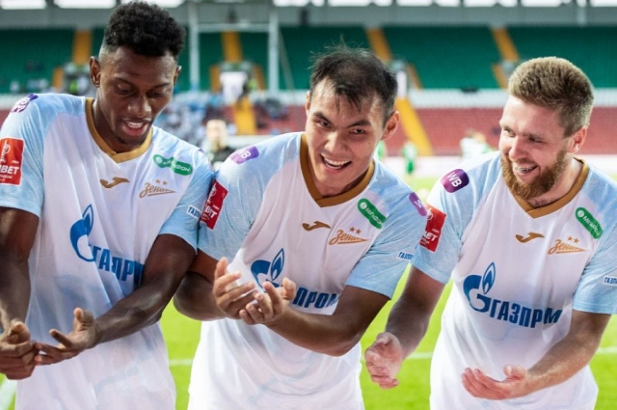    «Зенит» отыгрался после двух пропущенных голов, победив «Ахмат» по пенальти