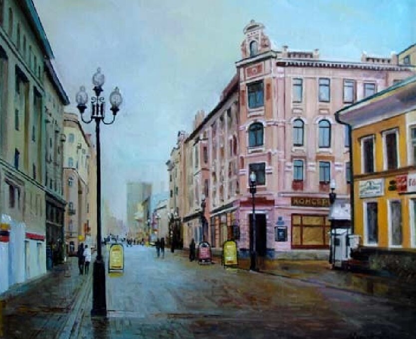 Картины на старом арбате