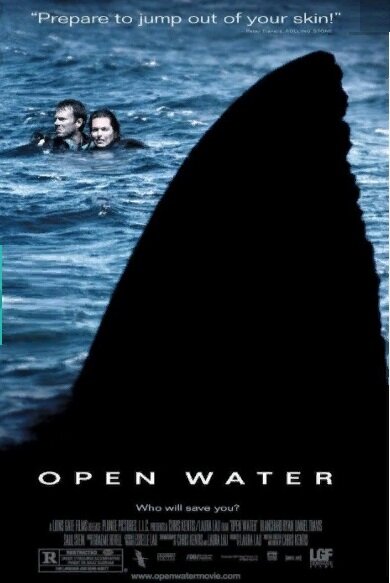 Афиша фильма "Open Water" ("Открытое море"), США, 2003 г.