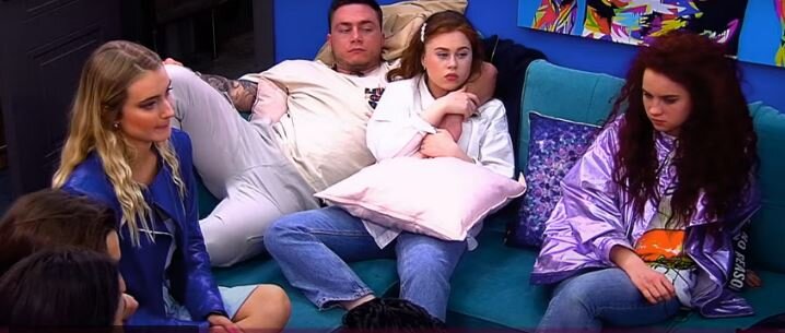 Маша Давидова, Дима Антошкин, Катя Горина, Кристина Бондаренко  (фото из эфира на "Ю")