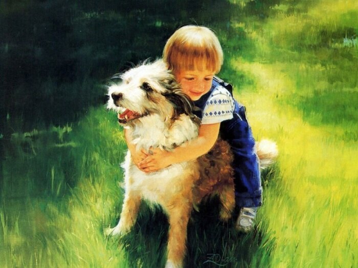 Источник: Мир счастливого детства. Иллюстрации Дональда Золана (найдено по запросу в Google-картинках)