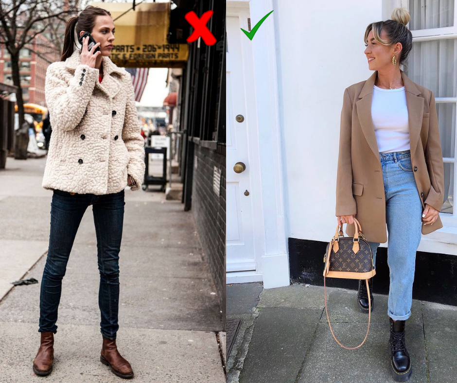 Джинсы с кофтой для девушки на свидание. Модно 6. Стильная одежда. Стрит-стайл в стиле нью-лук. Модно 6.