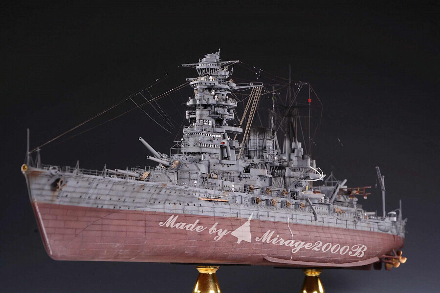 Автор работы - Мираж200В,модель из набора Hasegawa 1:350, авторские доработки