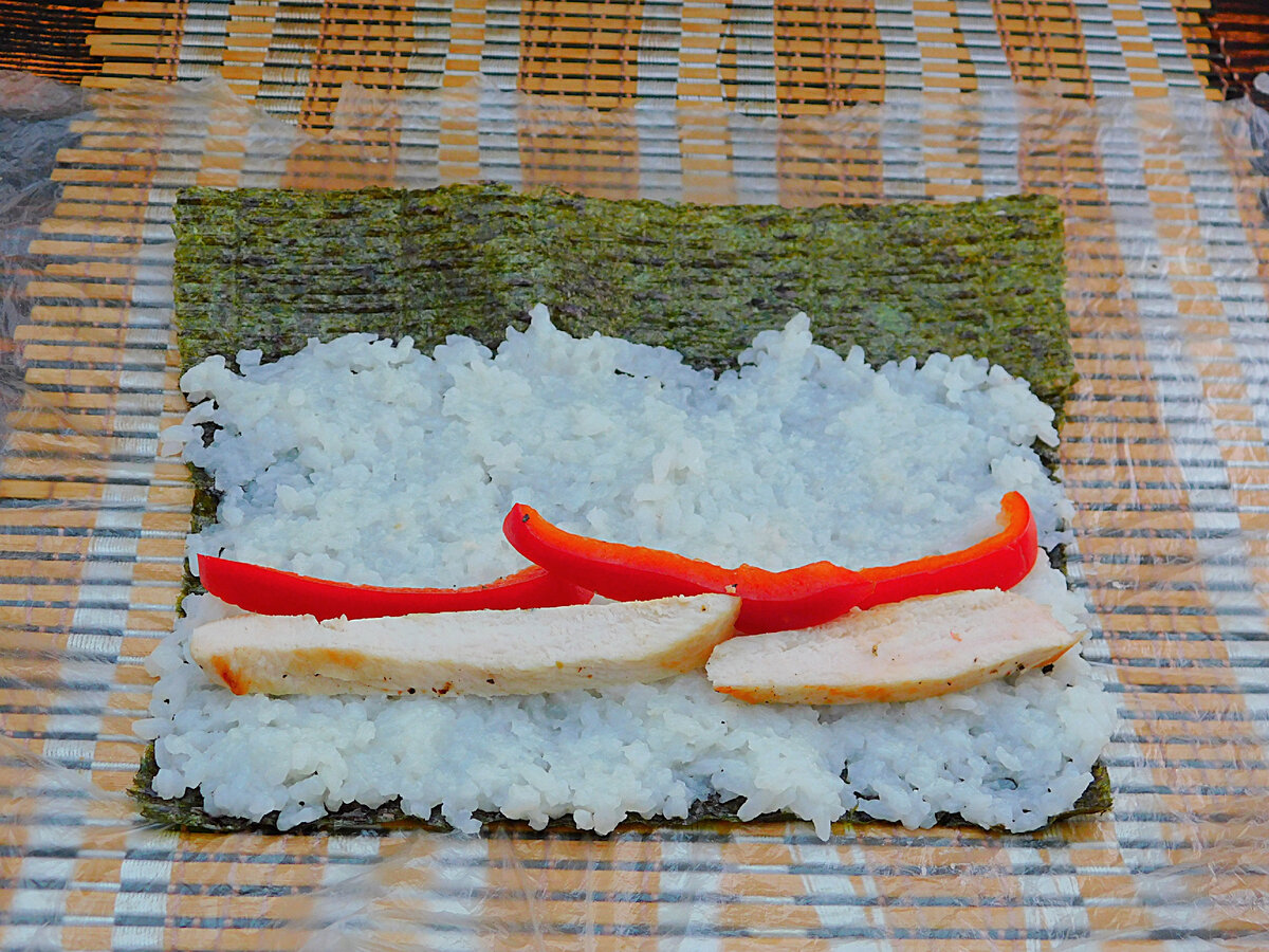 Рецепт запеченных суши в домашних условиях фото 67