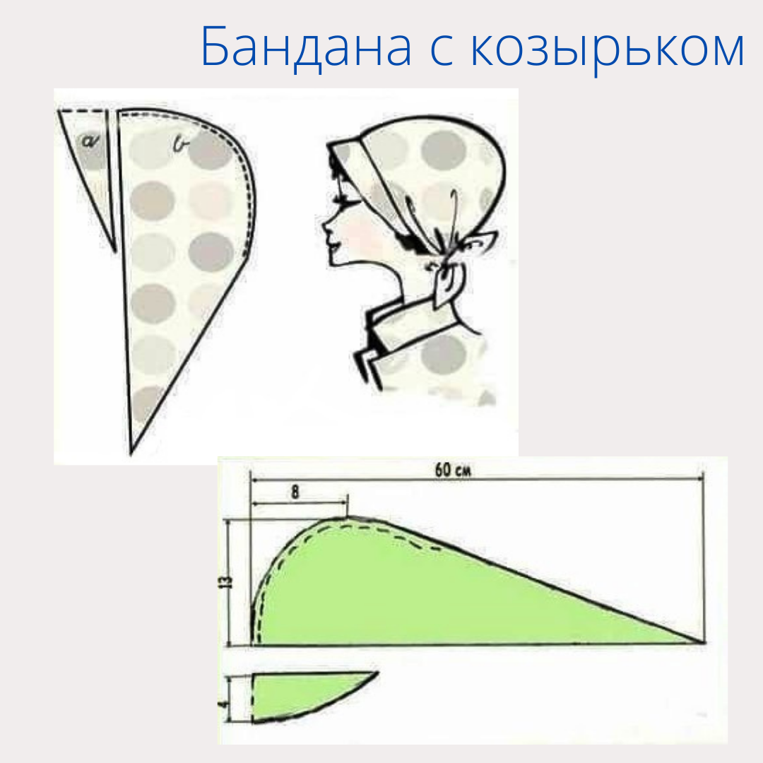 Бандана с козырьком женская выкройка своими руками. Выкройка бандана на голову женская с козырьком. Выкройка косынки банданы. Косынка с козырьком женская своими руками сшить. Выкройка летней банданы для женщин.