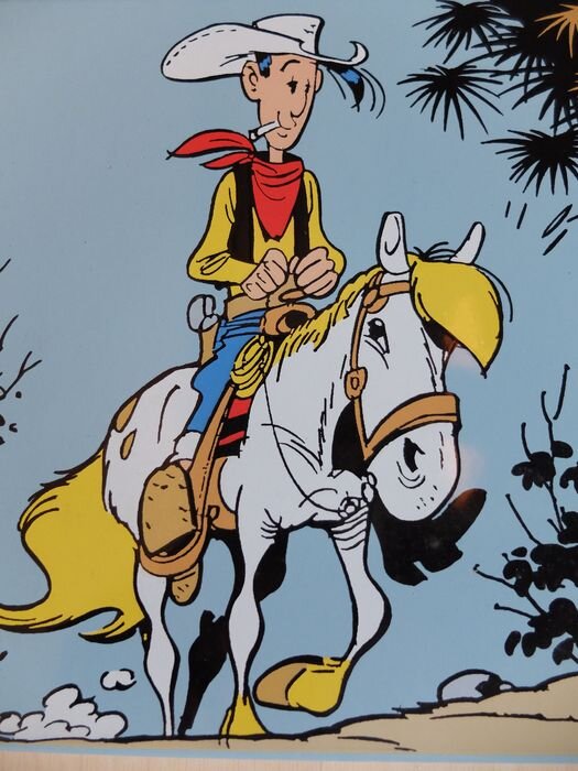 Счастливчик Люк и Джолли Джампер. Источник catawiki.com