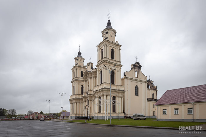 Будслав костел горит