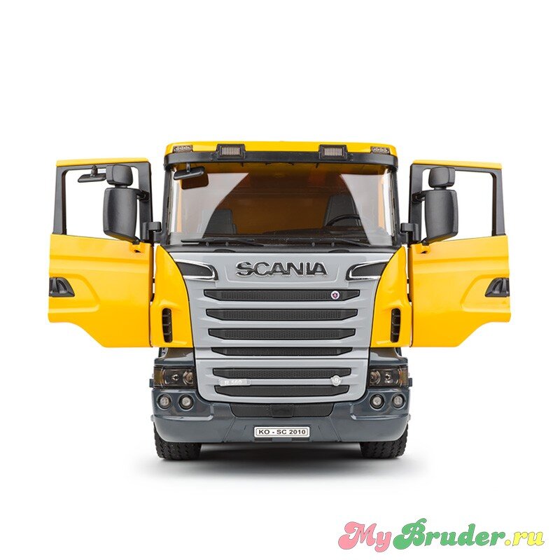 Игрушка Bruder, бетономешалка Scania 03-554