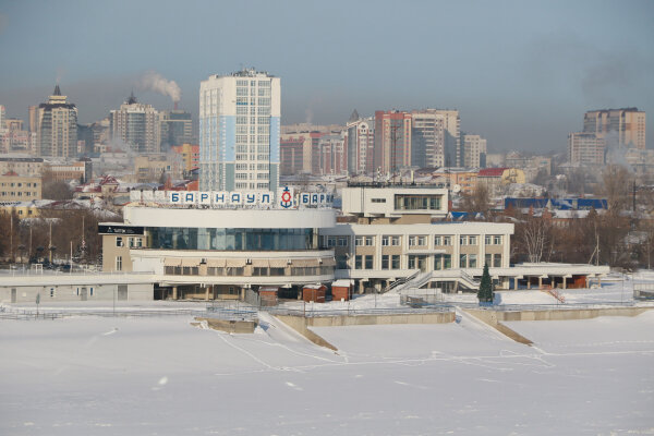 Барнаул. речной вокзал.