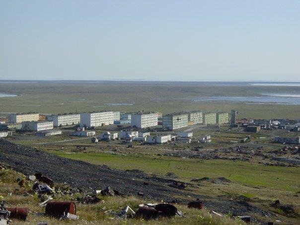Вид Тикси-3 с сопки