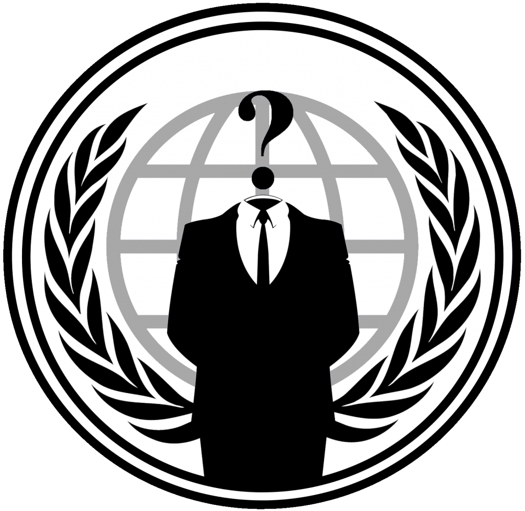 Логотип хакерской группировки Anonymous