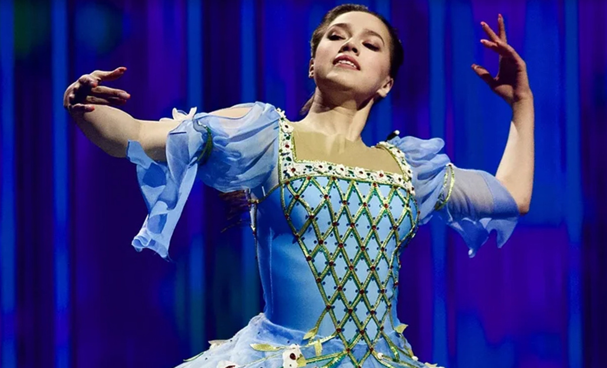 Алина Загитова на шоу Татьяны Навки 