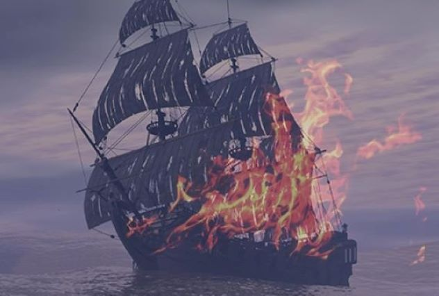 Fire ship. Огненный корабль Канады. Дополнение Одиссеи про Огненный корабль.