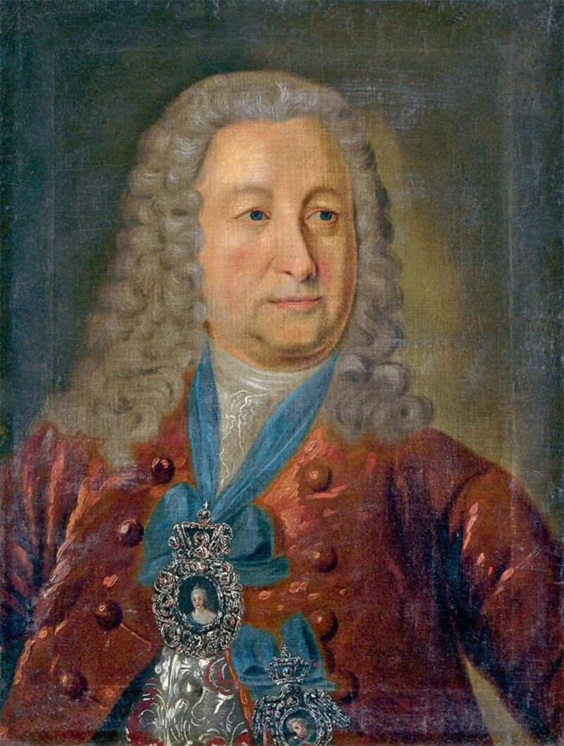 Неизвестный художник «Портрет графа Иоганна Германа Лестока» / Государственный Владимиро-Суздальский музей-заповедник