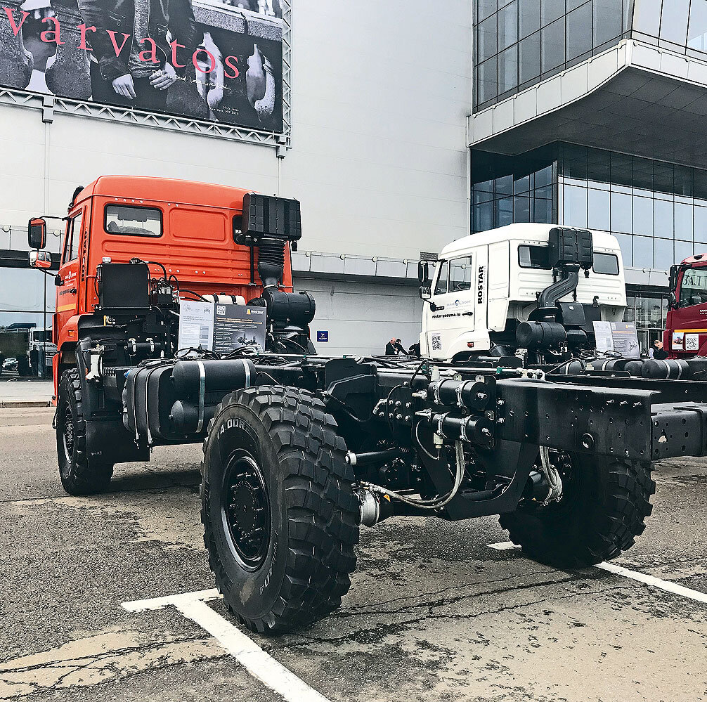  Шасси КАМАЗ-43502 4х4