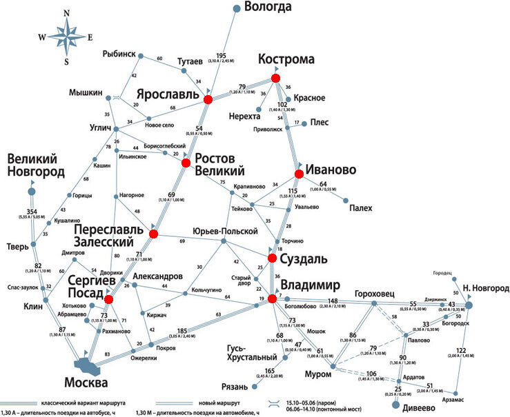 Карта россии маршруты на автомобиле