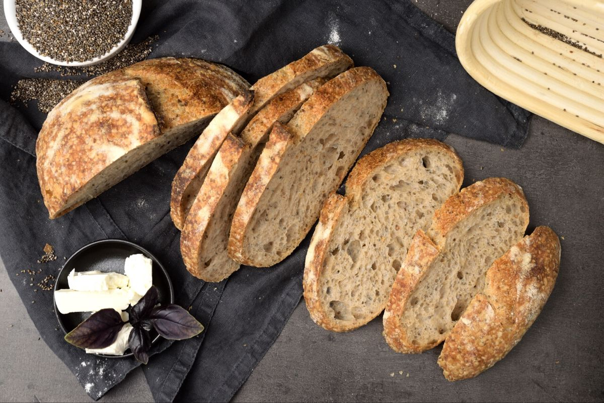 Рецепт хлеба на закваске мадре. Хлеб Тартин. Итальянский хлеб Тартин. Хлеб Тартин на закваске. Эссен хлеб.
