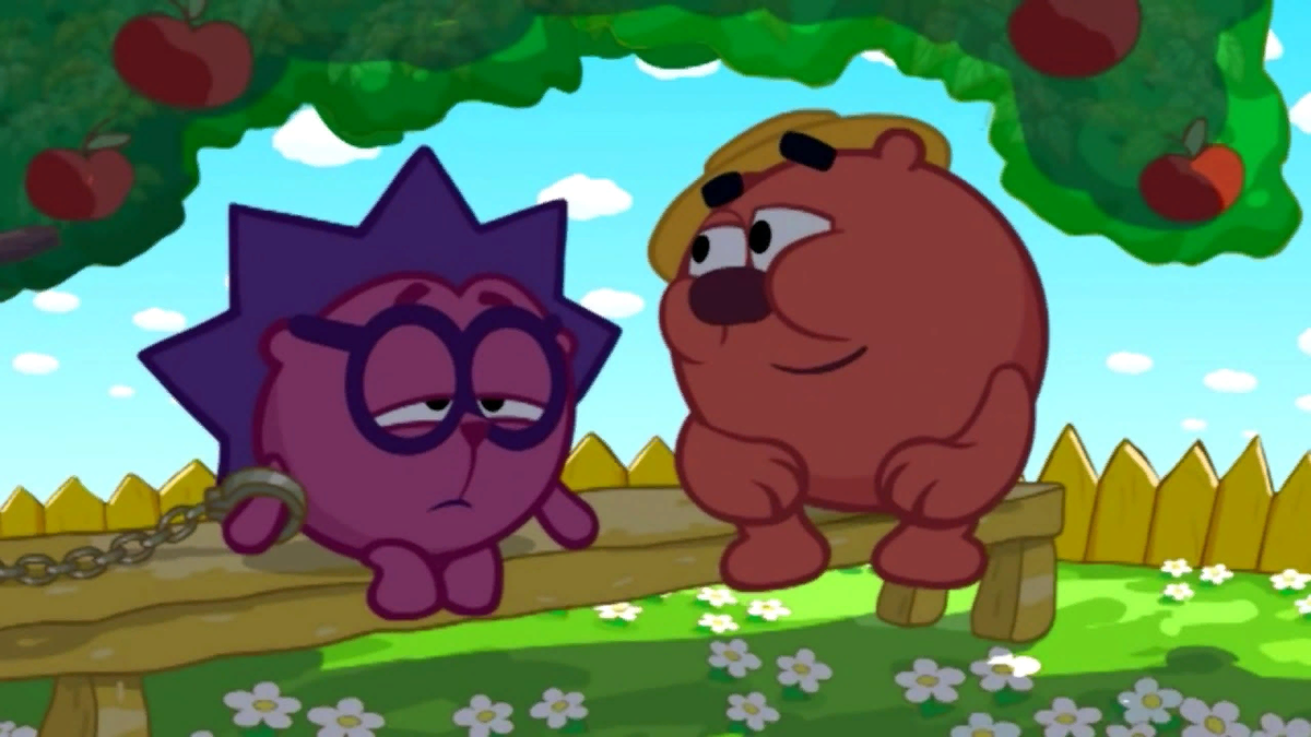 Ёжик и Копатыч. Изображение из открытых источников (https://web.archive.org/web/20201002080039/https://www.youtube.com/watch?v=EbDVfI3o85c)