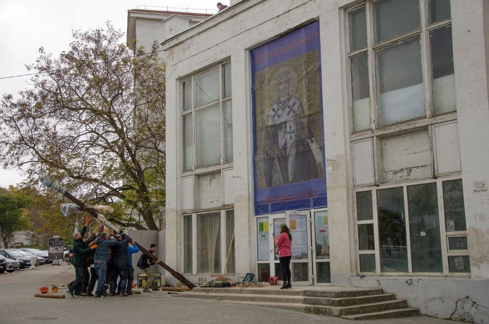 Здание костела в Севастополе, март 2019 года. Фото из архива католической общины Севастополя