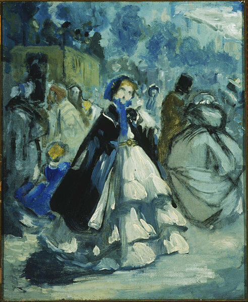 Жан Батист Карпо (1827 – 1875). Уличная сцена