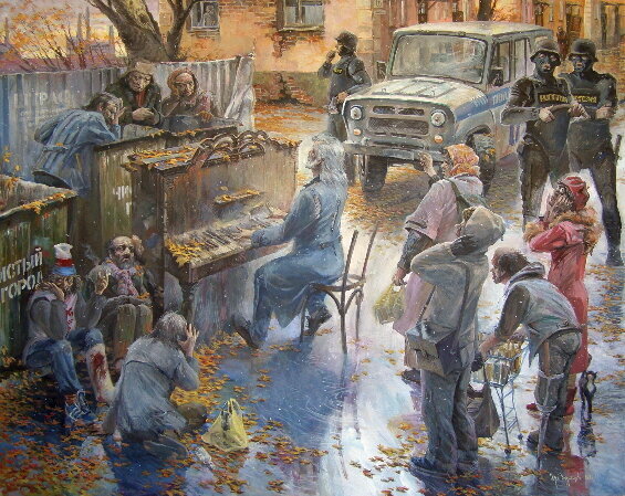 художник Артур Кузнецов 