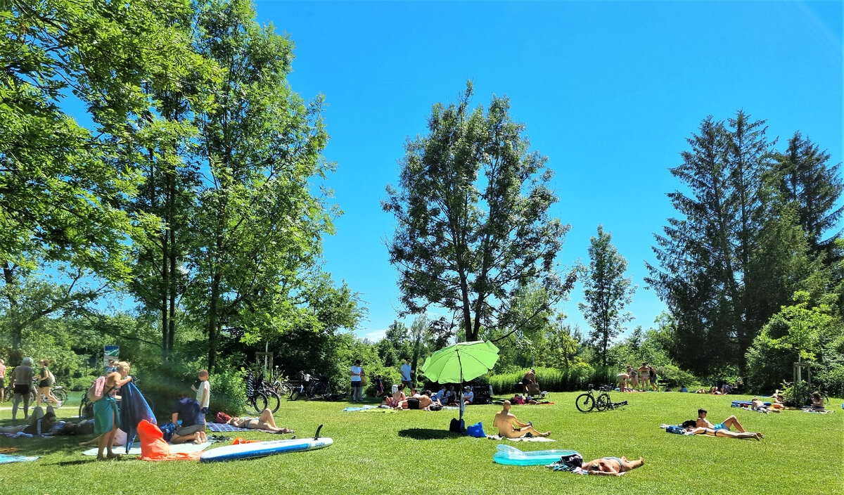 На озере, Мюнхен, 26.06.2022