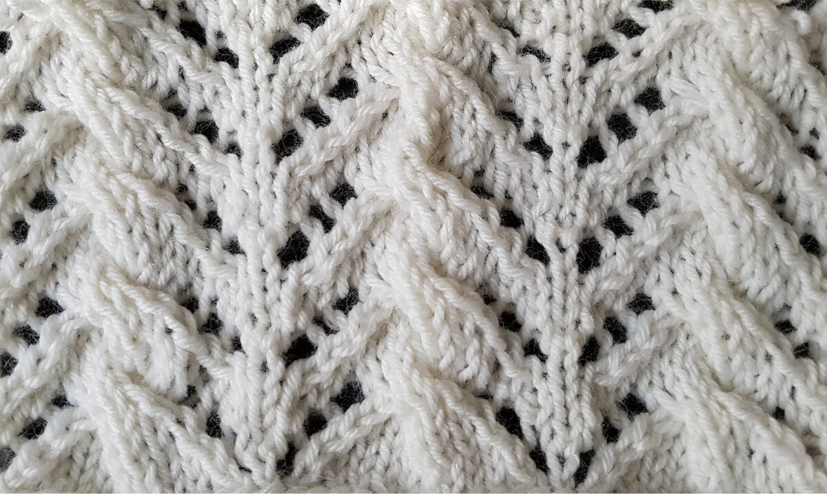 Зигзаг с косами